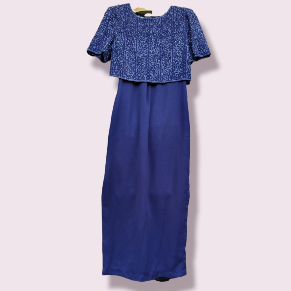 Size large beaded mother/grandmother of the bride dress